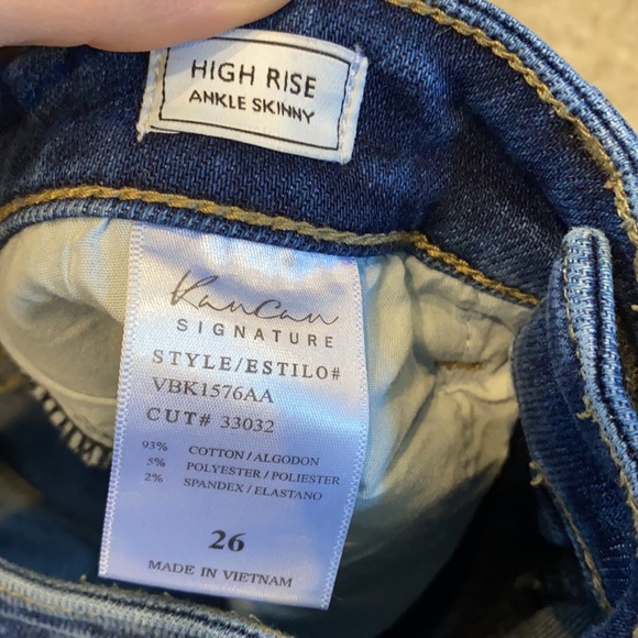 KanCan high rise ankle skinny jeans - Picture 6 of 7